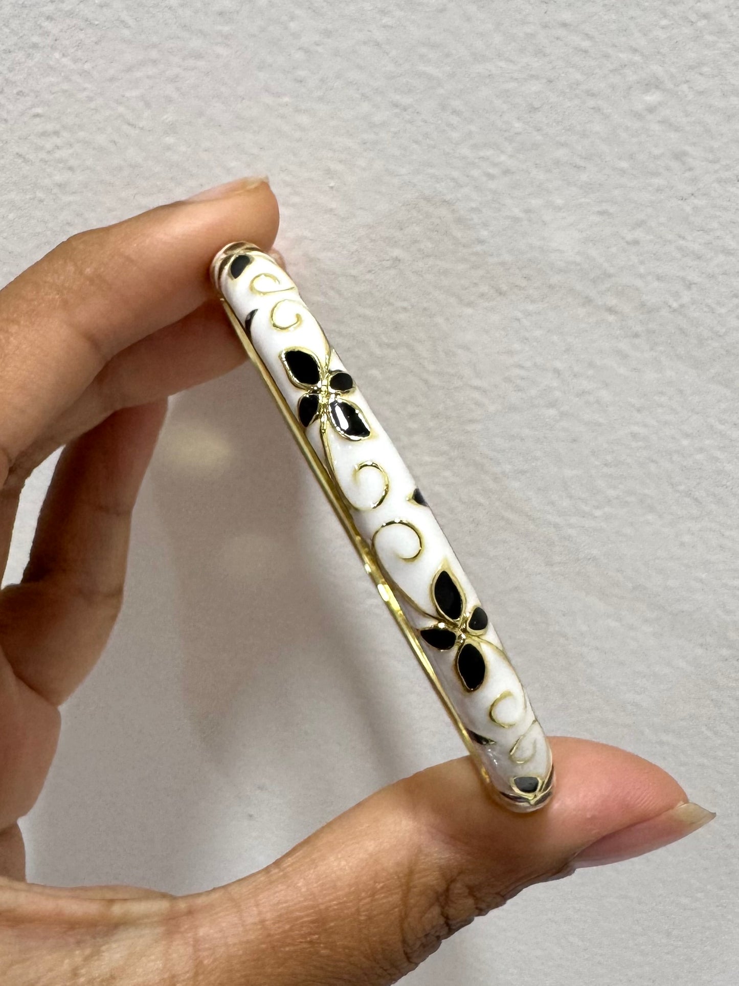 Flower Italian Bangle
