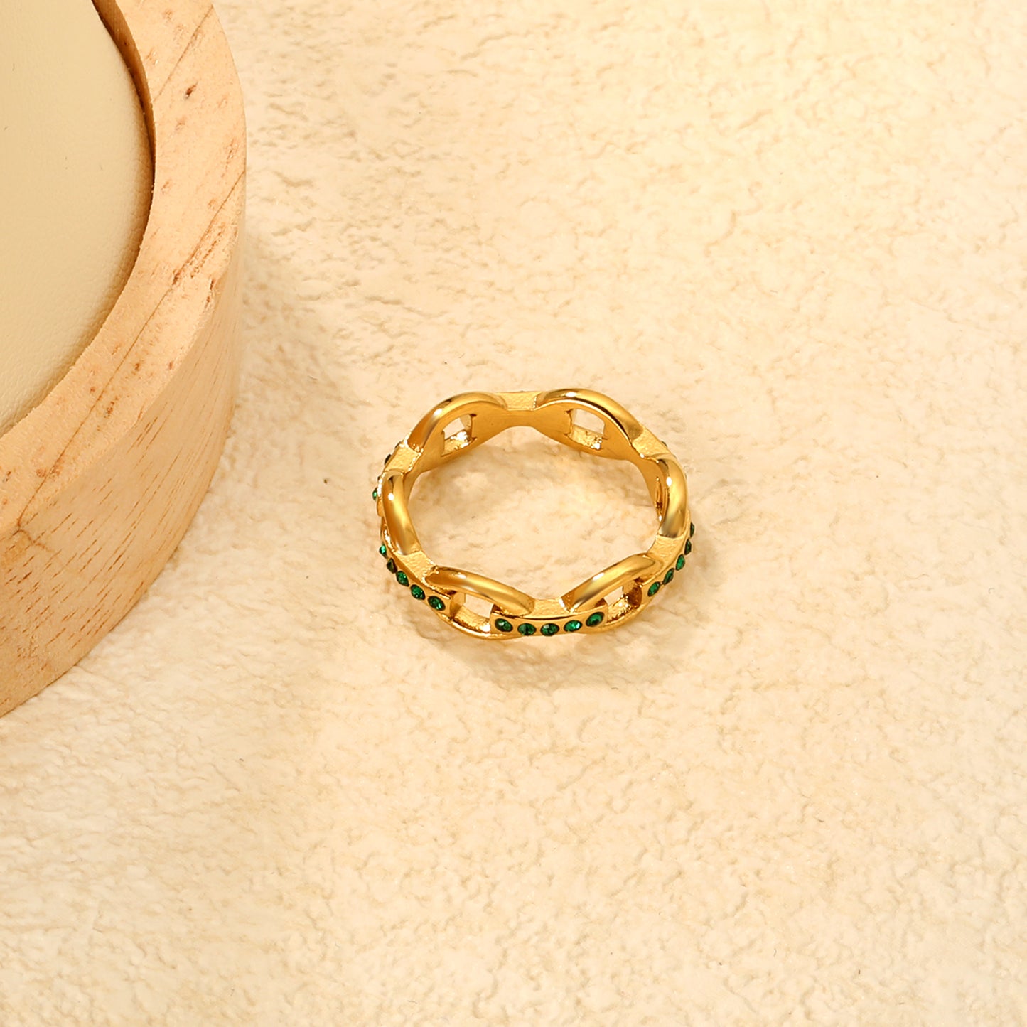 Sun-kissed Gem Ring