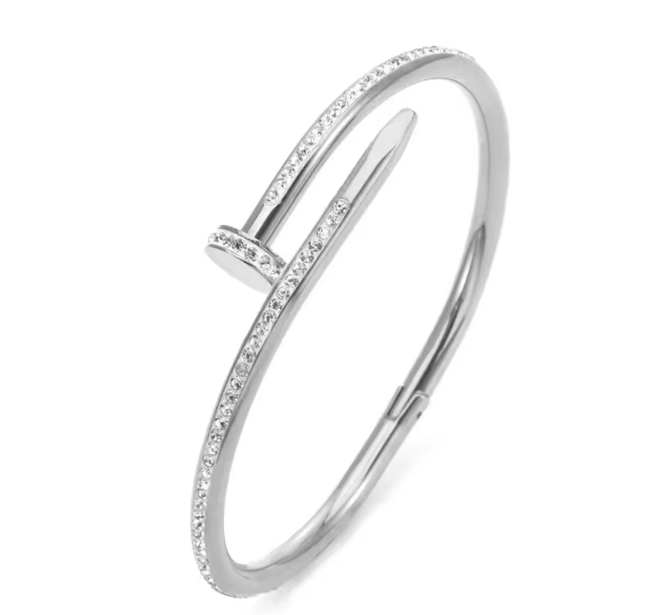 Rhinestone Crystal Nail Bracelet
