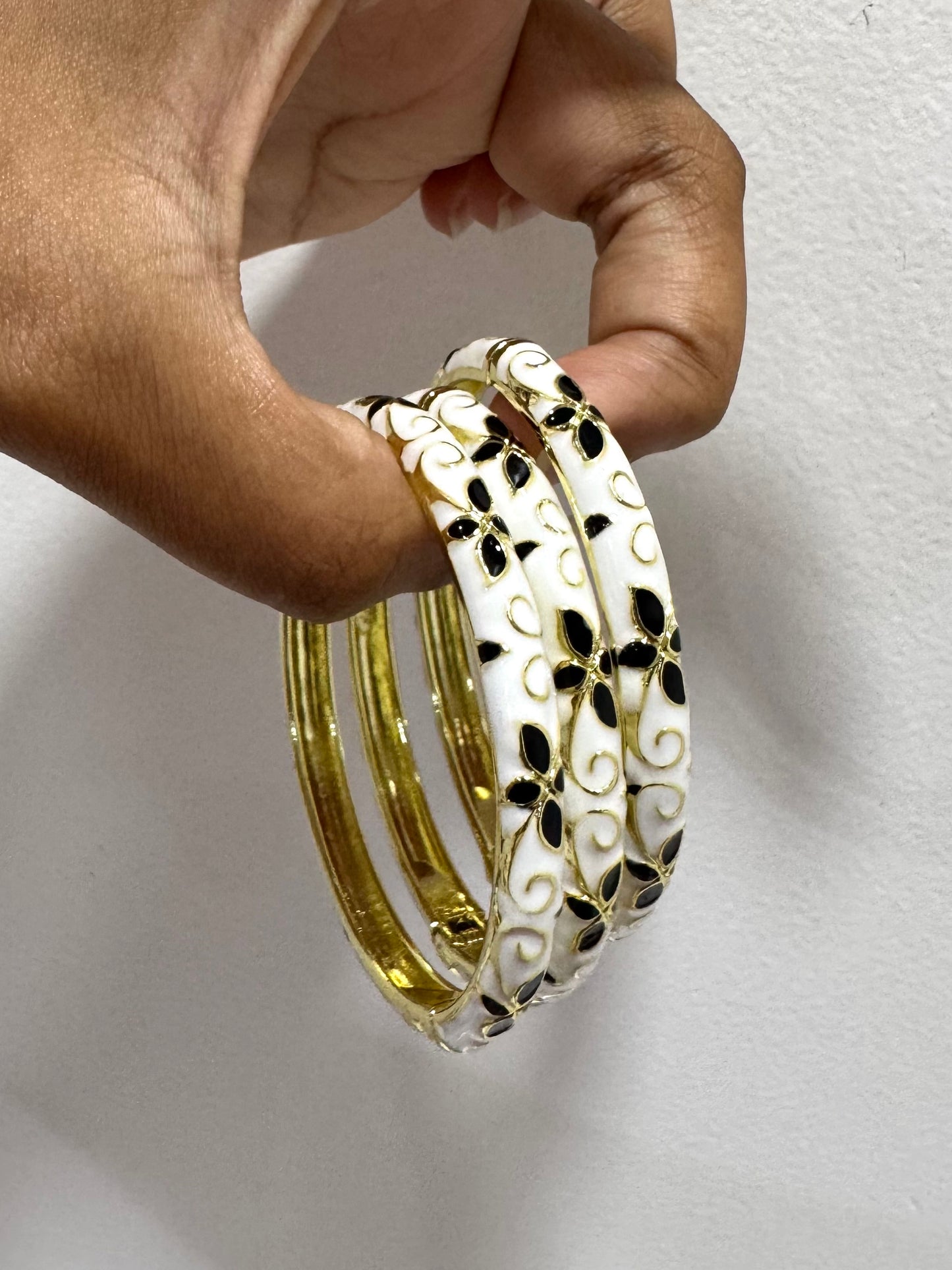 Flower Italian Bangle