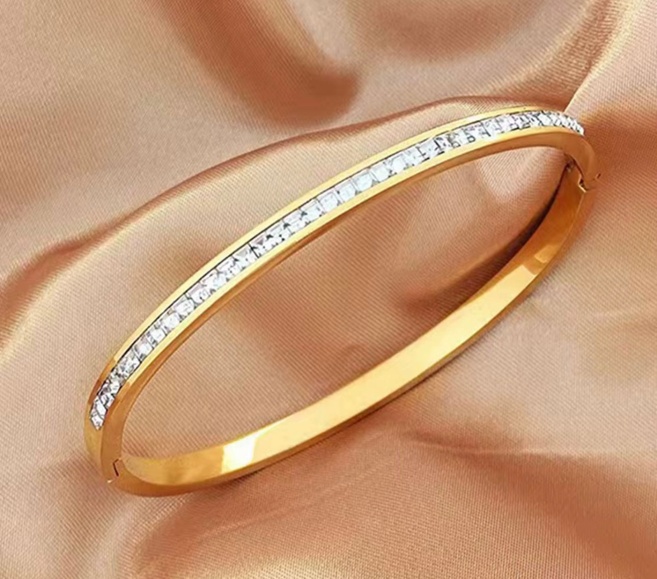 Golden Aura Zirconia Bracelet kohi shop