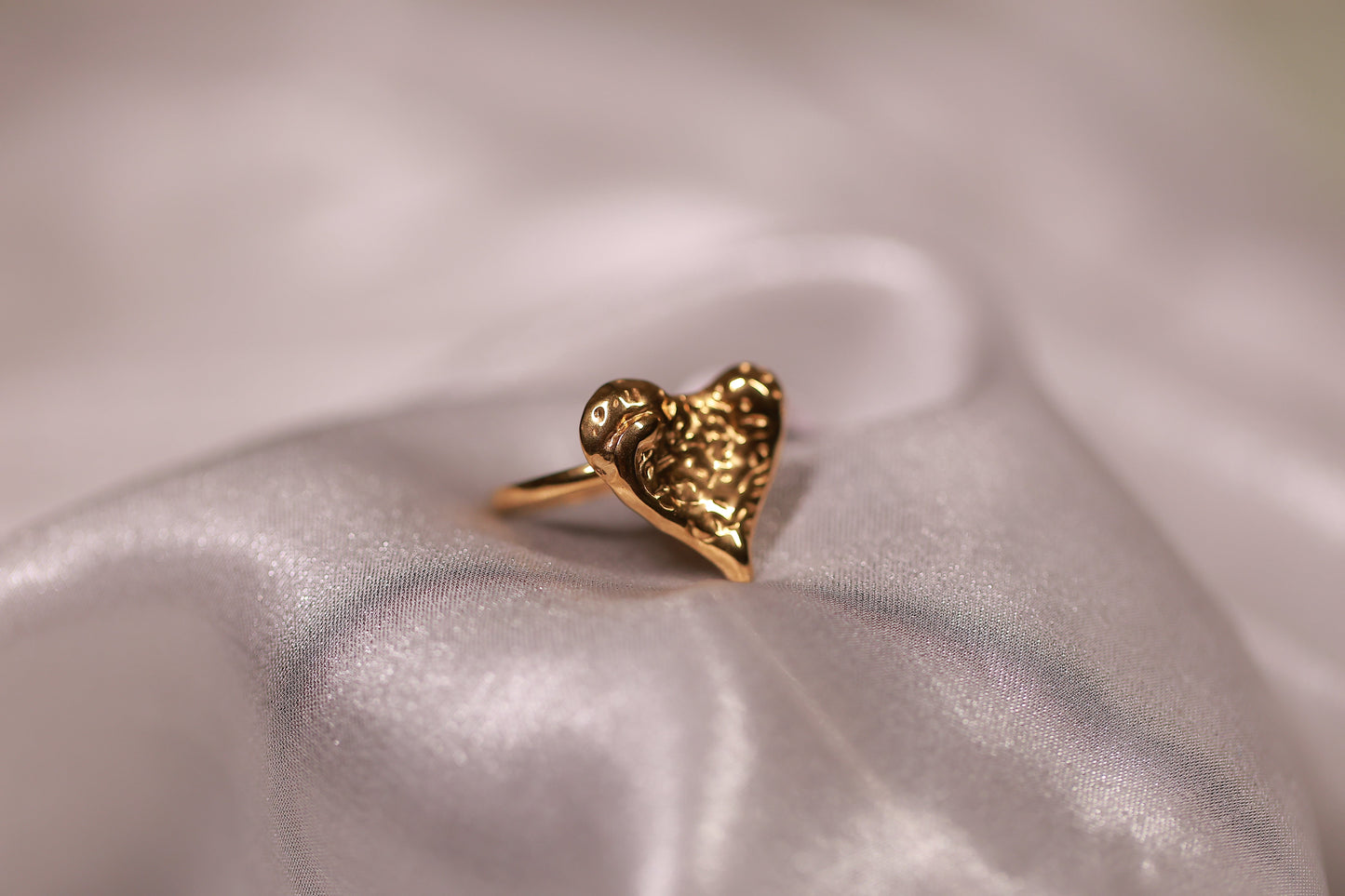 Vintage Heart Ring kohi