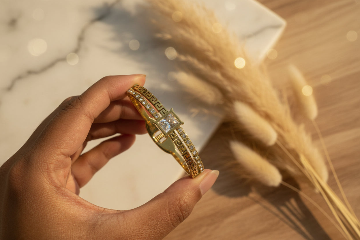 Zirconia Fendi Bracelet