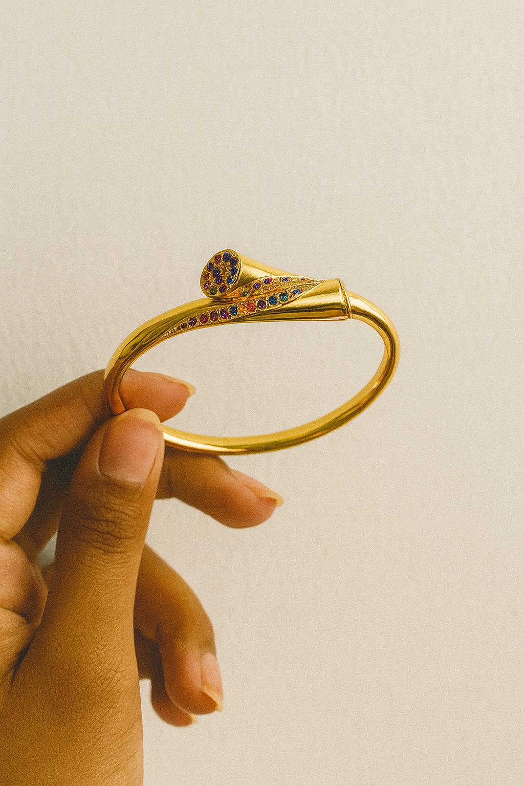 Multi Stone Zirconia Bangle