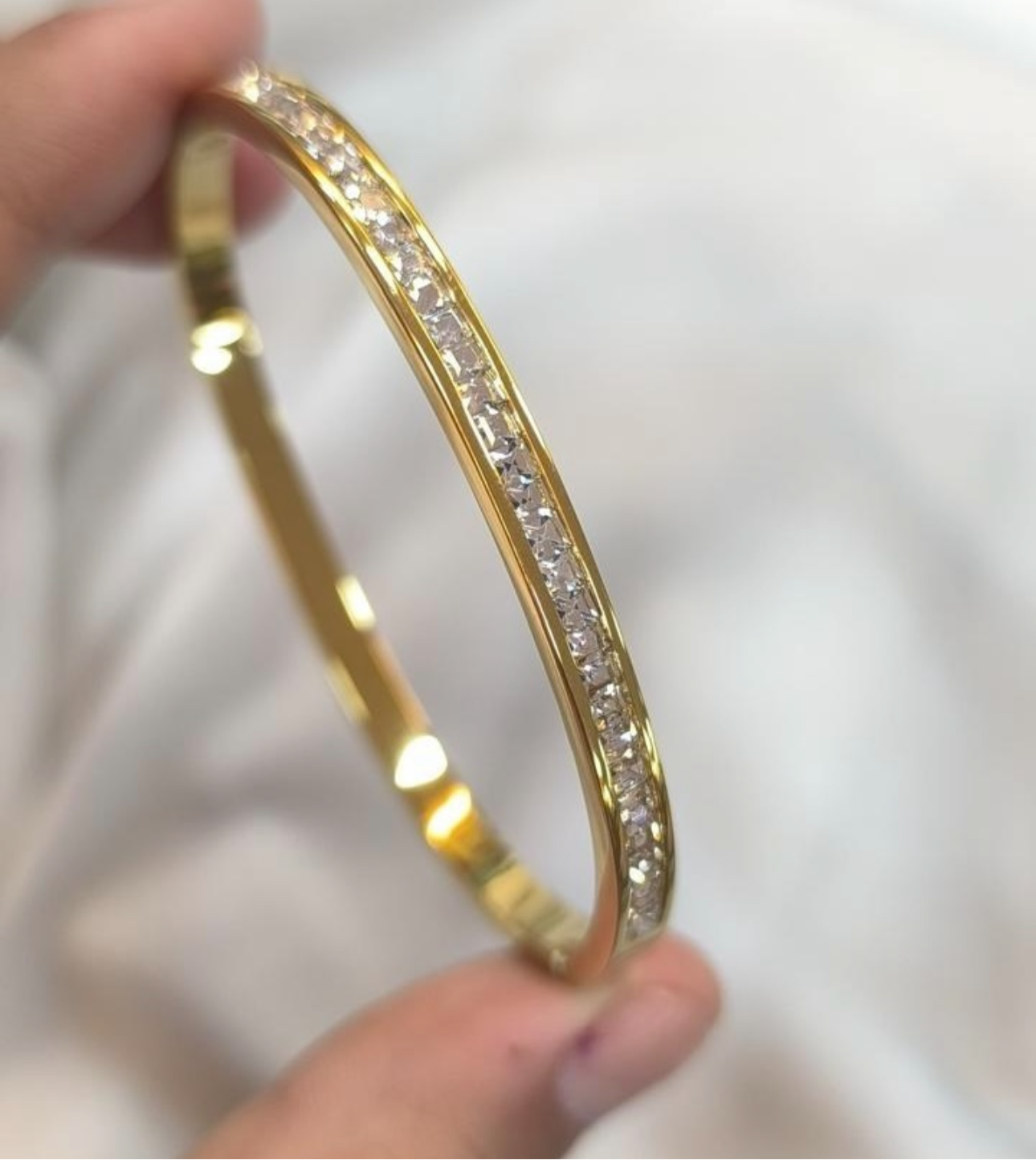 Golden Aura Zirconia Bracelet kohi shop