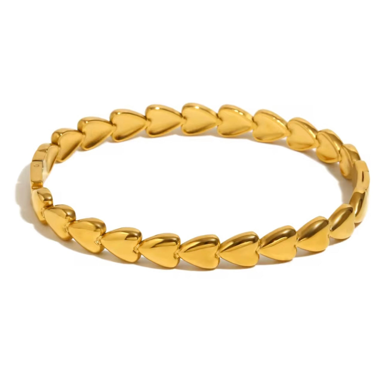 Heart Bangle Bracelet kohi shop