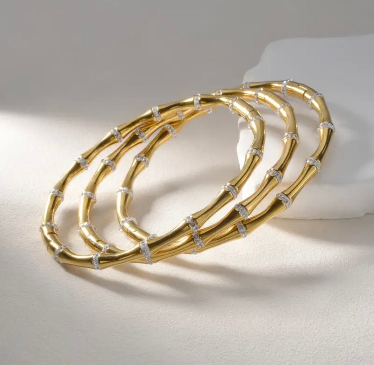 Bamboo Bling Bracelet