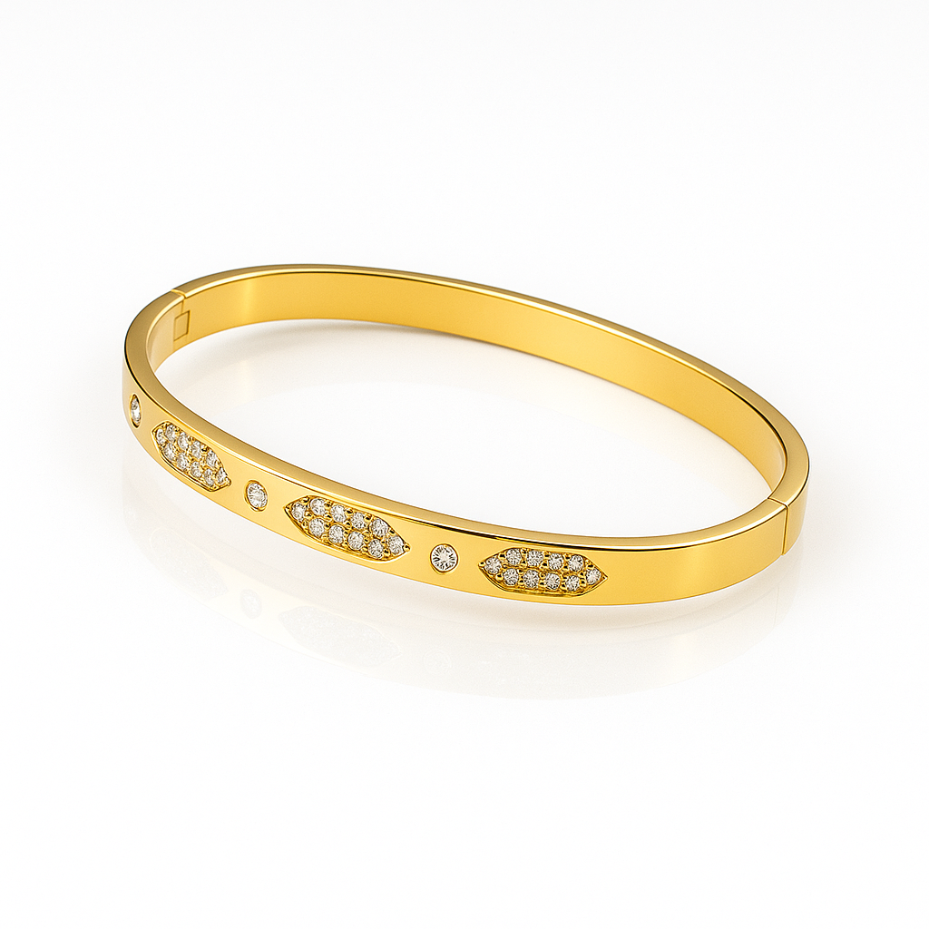 Diamond Pattern Bangle Bracelet kohi shop