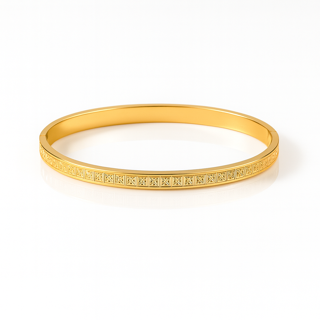 Elegant Engraved Bangle kohi shop