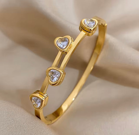 Heart Bangle
