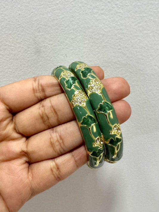 Italian Leaf Bangle