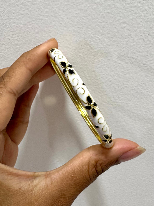 Flower Italian Bangle