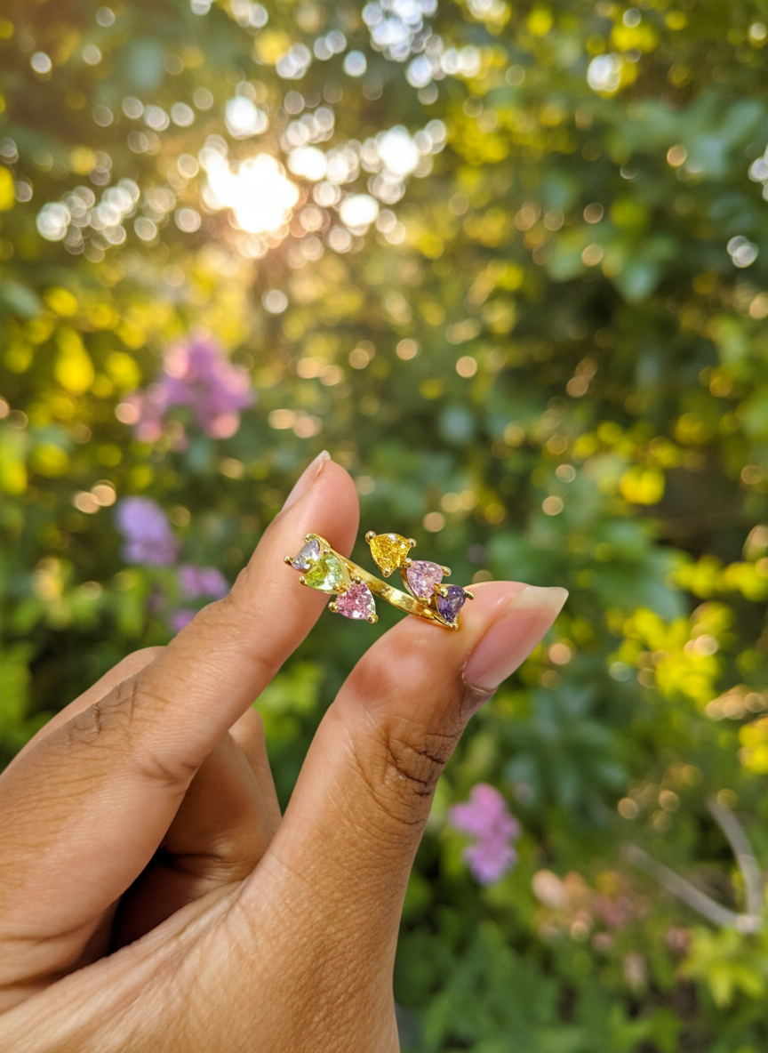 Diwali collection Heart Ring