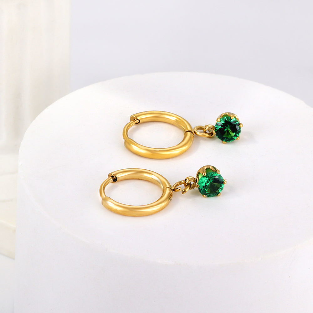Emerald Earring
