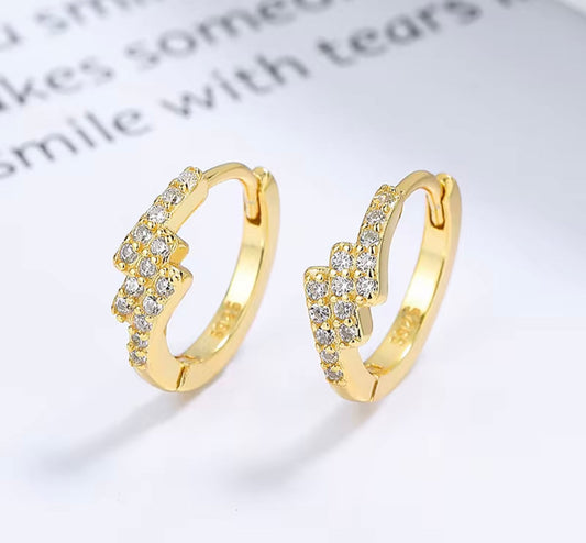 Geometry Hoop Earring kohi shop