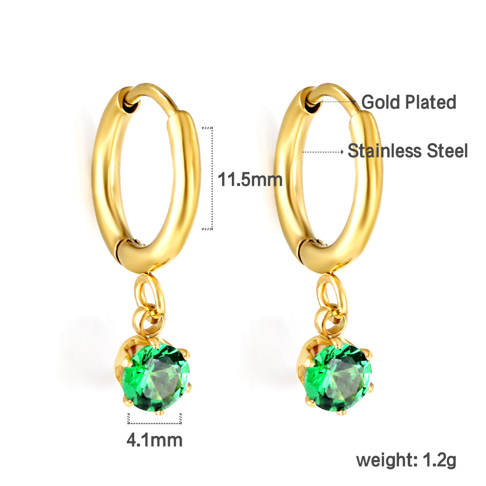 Emerald Earring