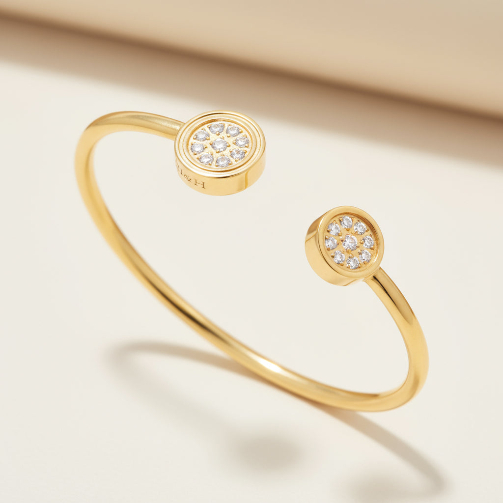 Cubic Zirconia diamond Bangle