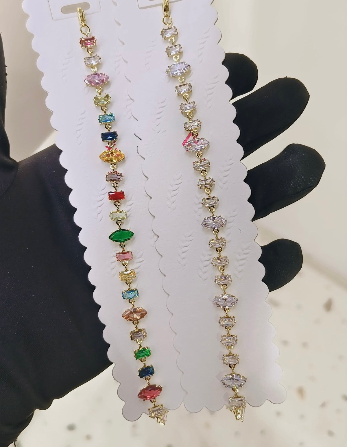 Multi Crystal bracelet