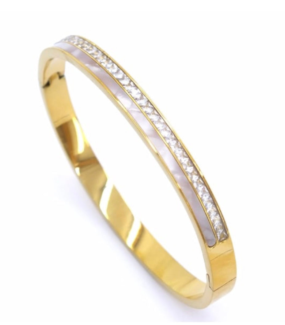 Zirconia Double Diamond Bracelet