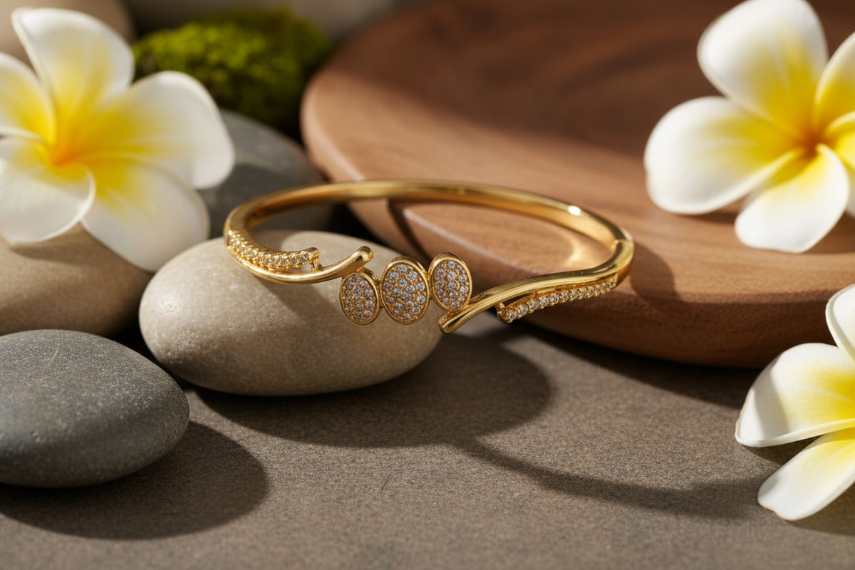 American Diamond Circle Bracelet -⭐ 1-Year Warranty