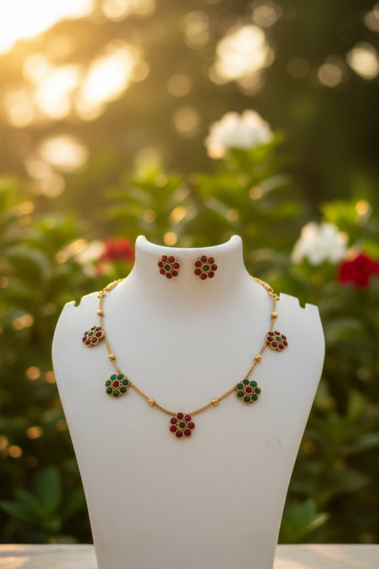 5 flower set