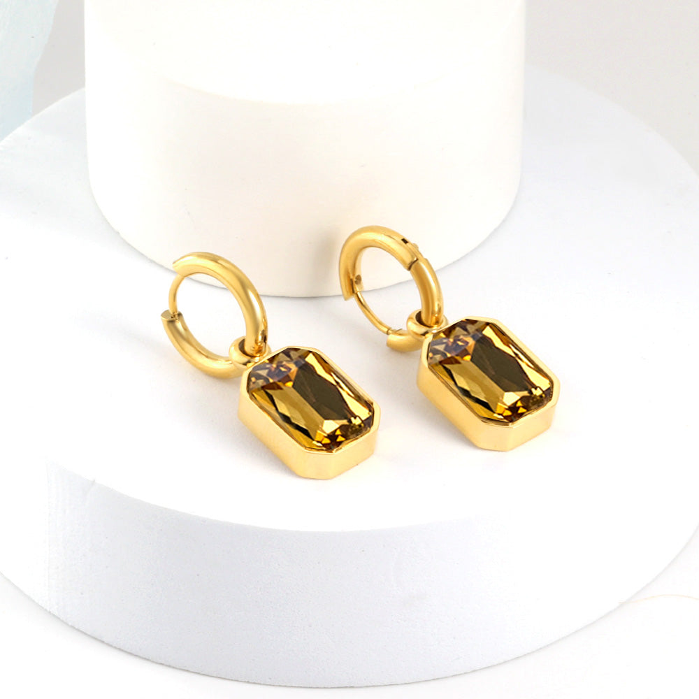 Topaz Crystal Earring