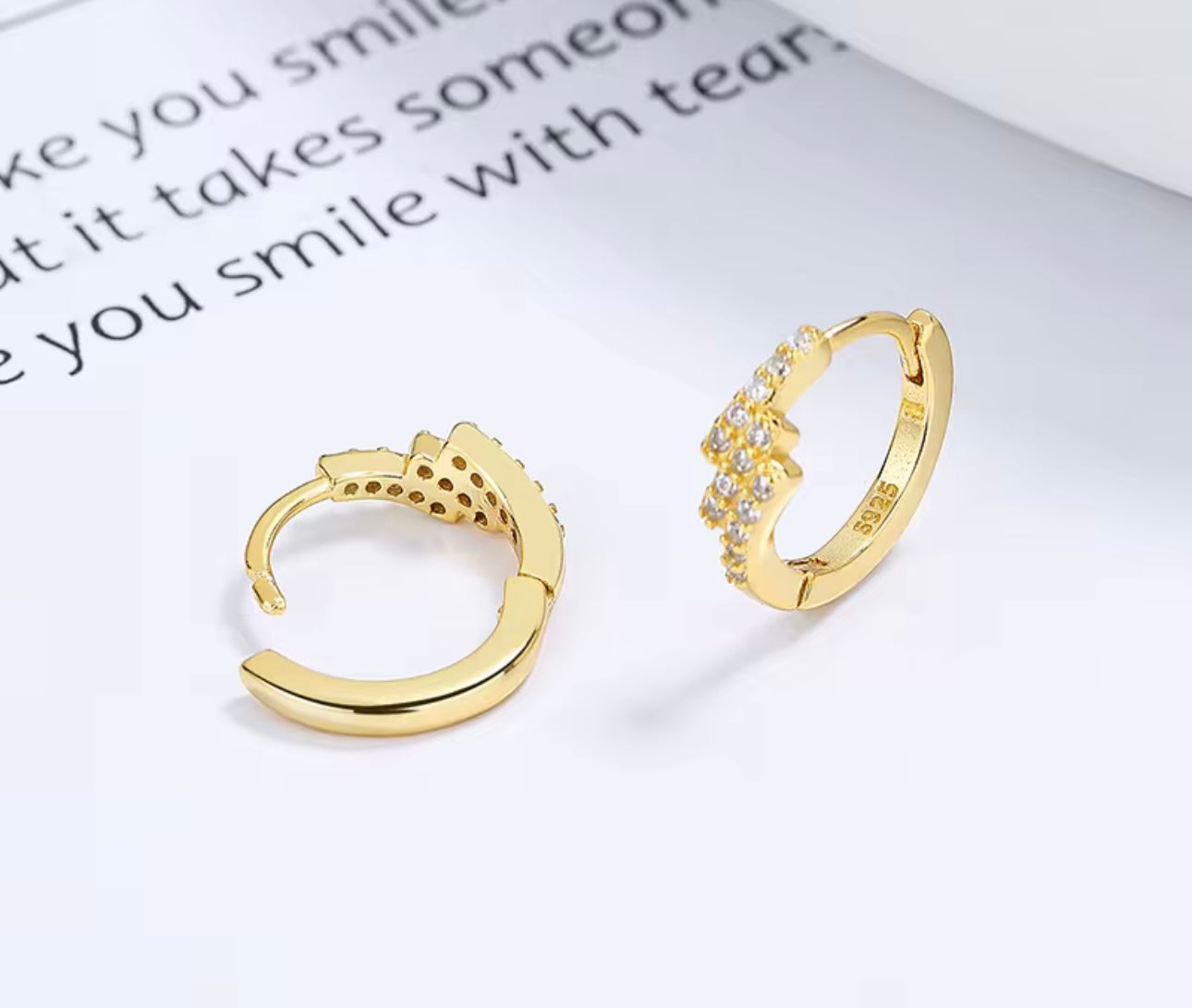 Geometry Hoop Earring kohi shop