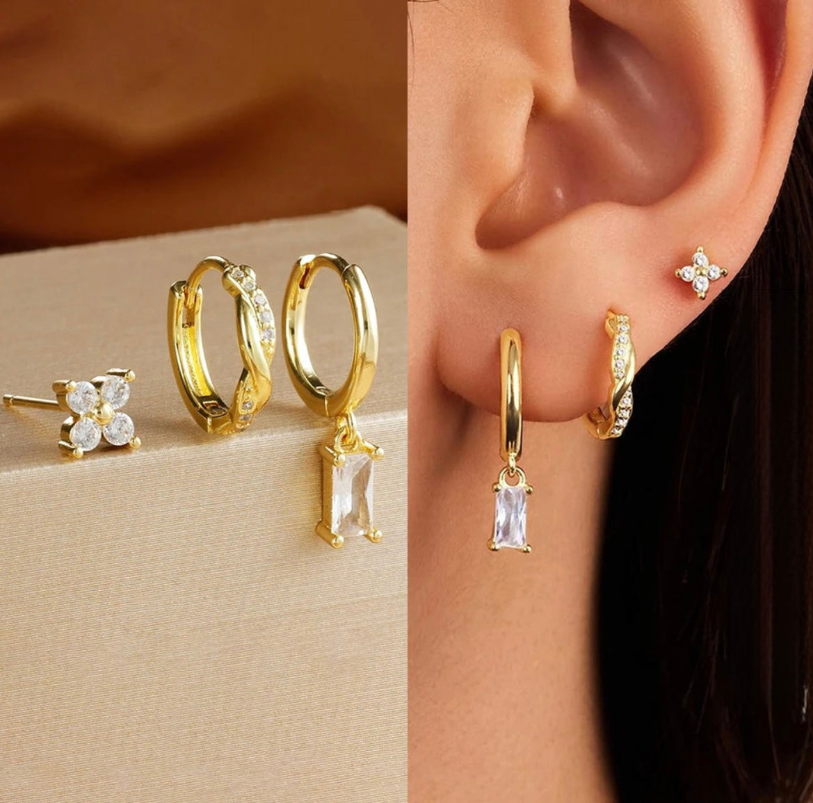 Shine Bright-3 Piece Piercing