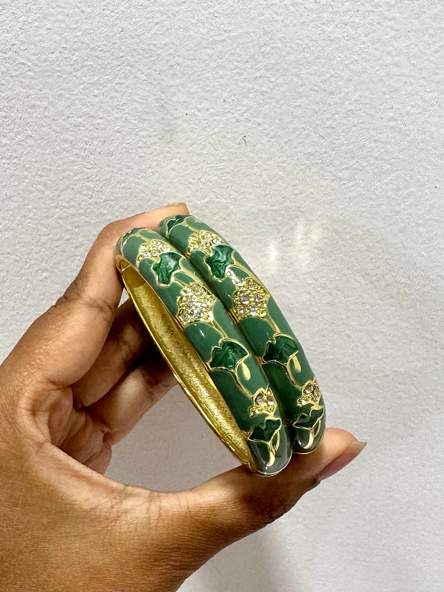 Italian Leaf Bangle