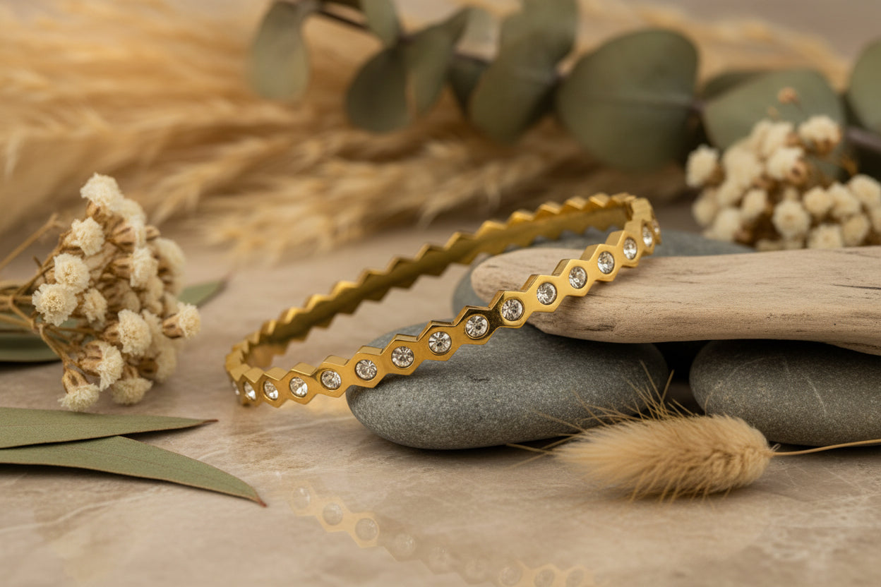 Diamond Bangle Bracelet