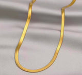 18k gold plated Snake chain kohi shop