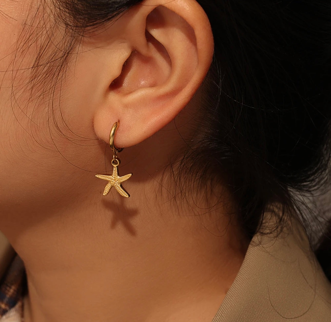 Summer Vibe Starfish Earrings kohi shop