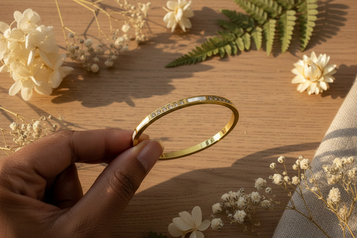 Multi Diamond Bangle