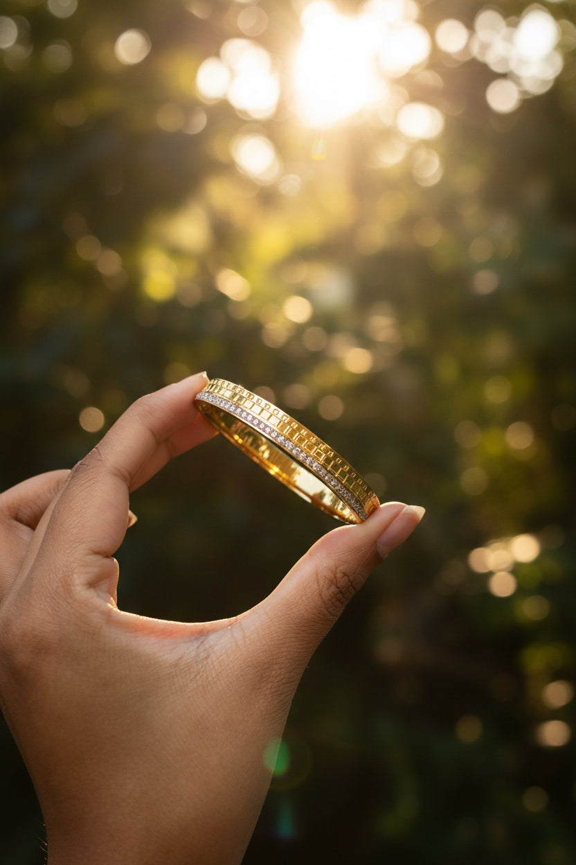 Engraved bracelet