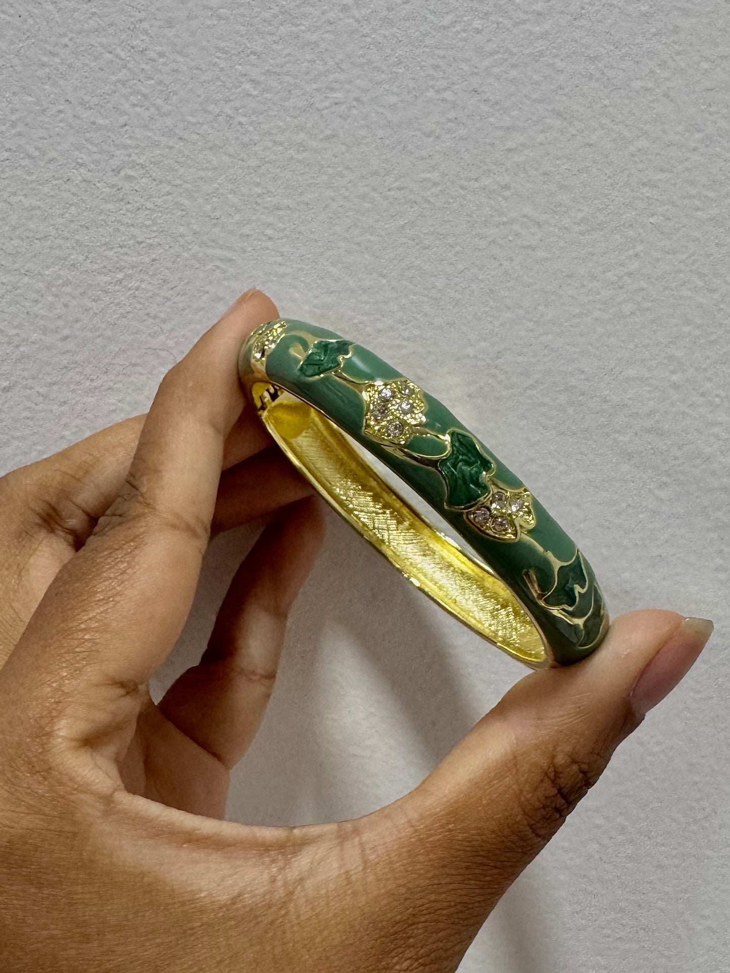 Italian Leaf Bangle