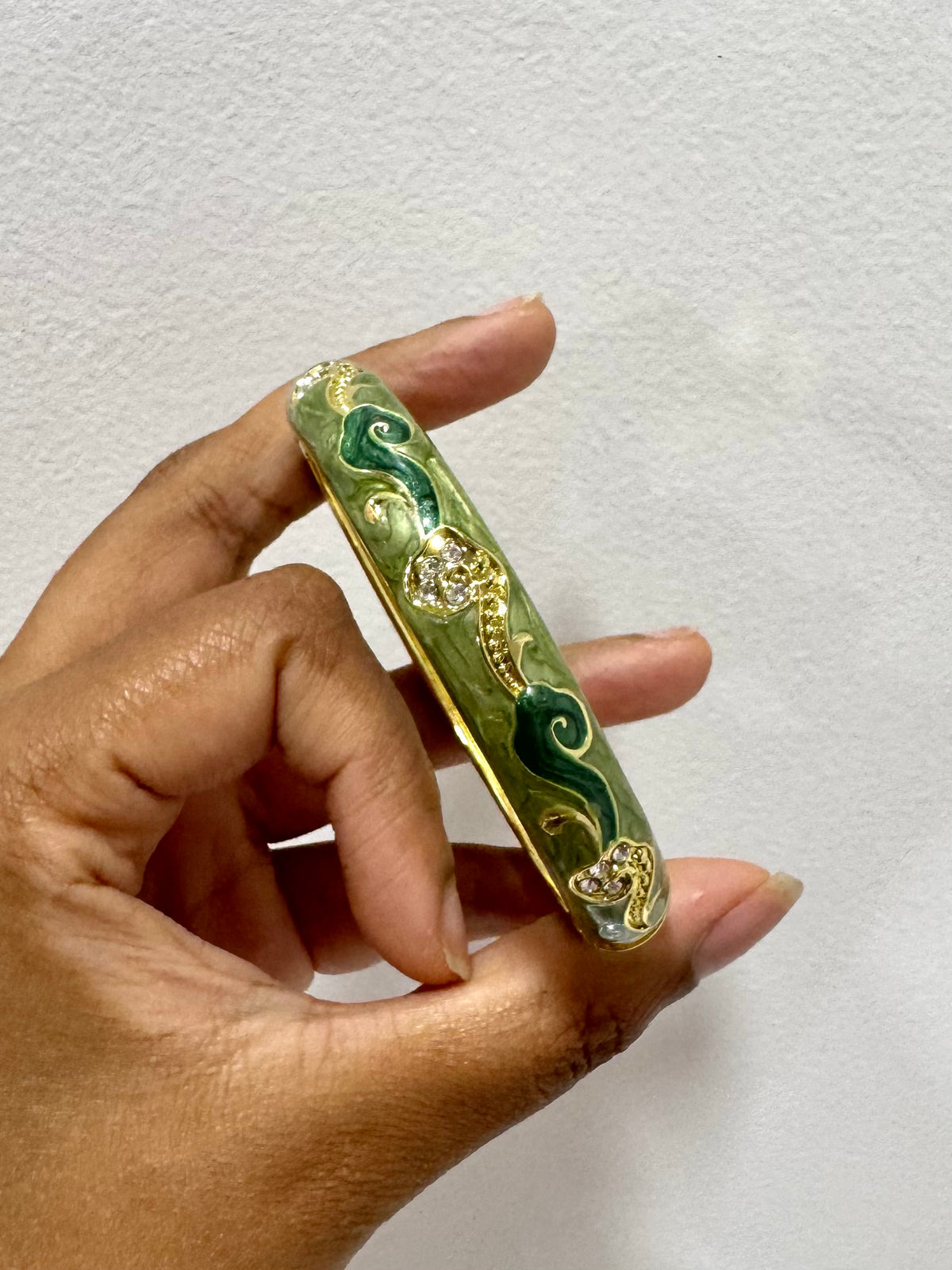 Pastel Wave Italian Bangle