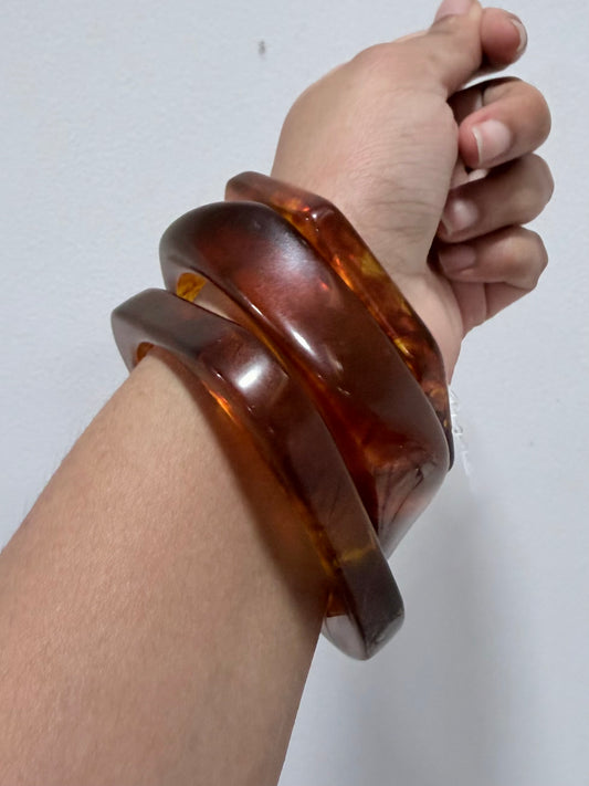 Resin bangle ( set of 3 )