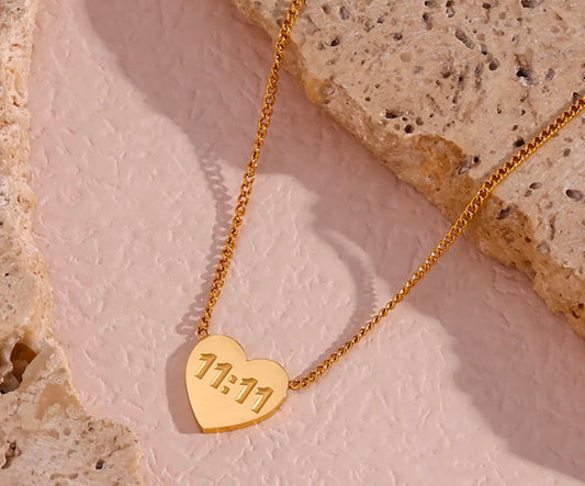 11:11 Angle Heart Pendent kohi shop