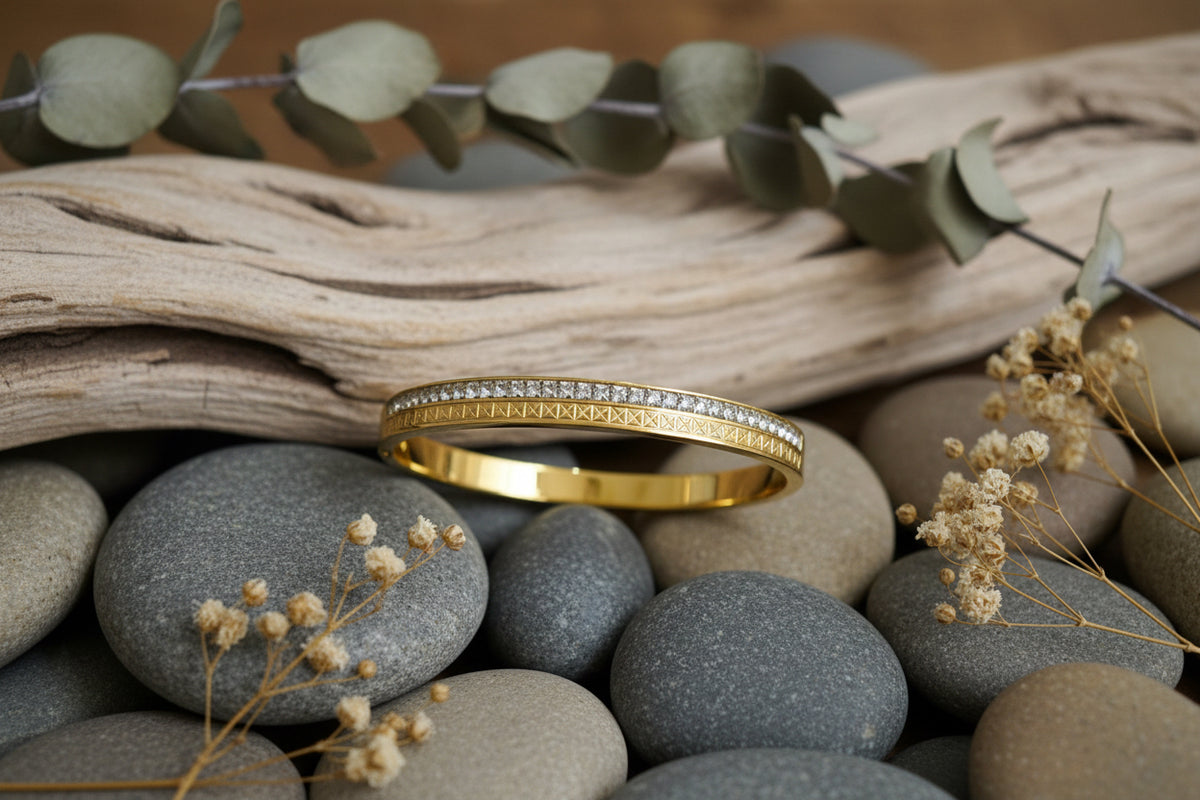 Zirconia Bangle