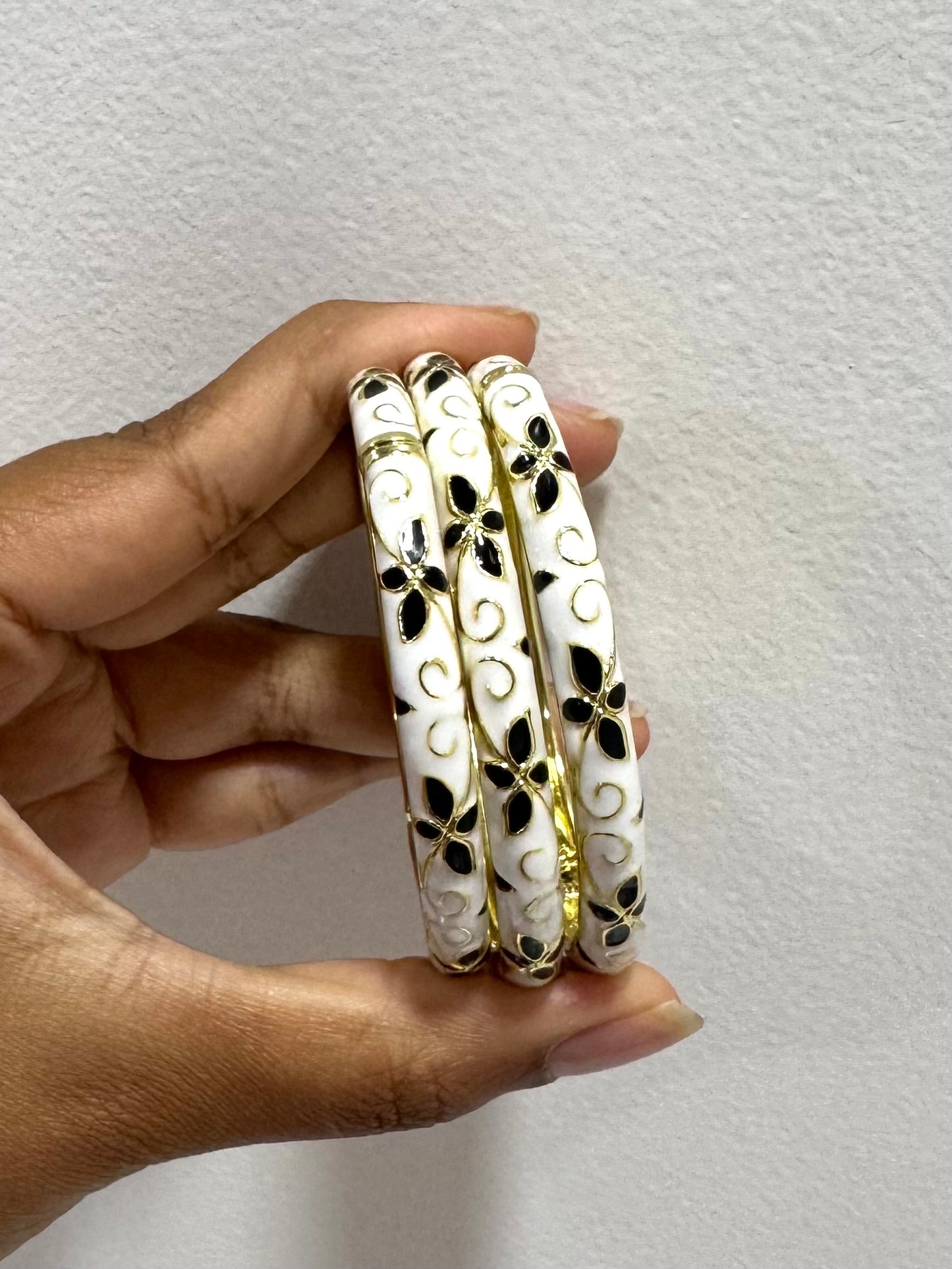 Flower Italian Bangle