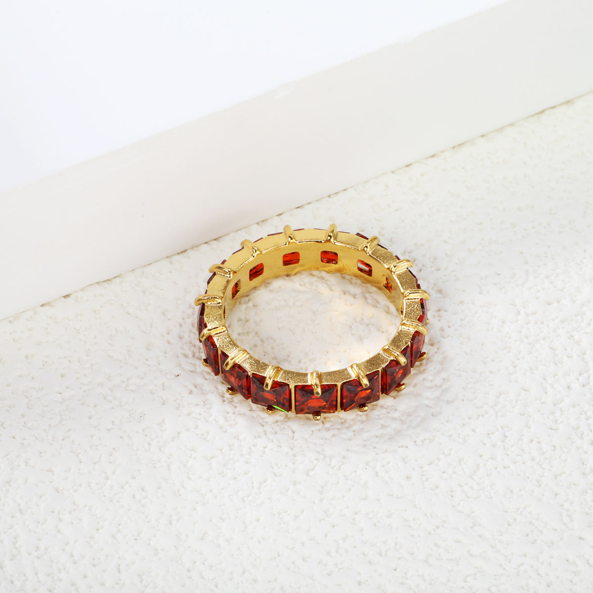 Ruby Bloom Ring