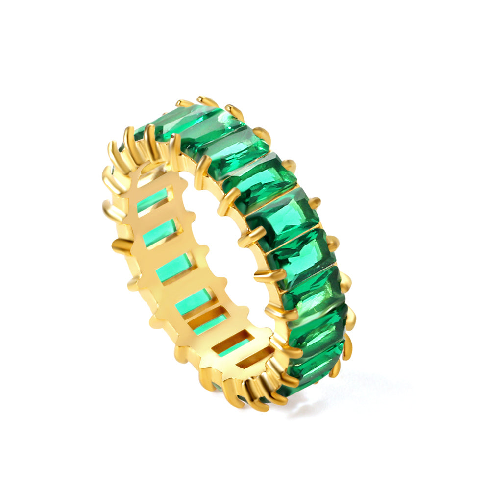Emerald Aurelia Ring