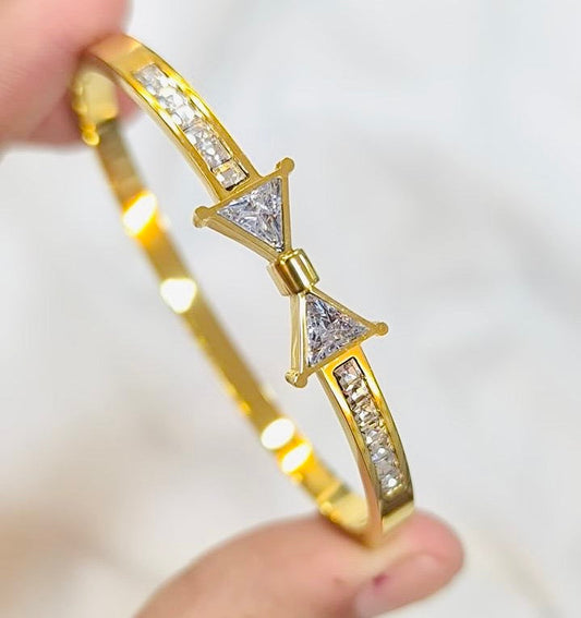 Classy Bow Bangle Bracelet kohi shop