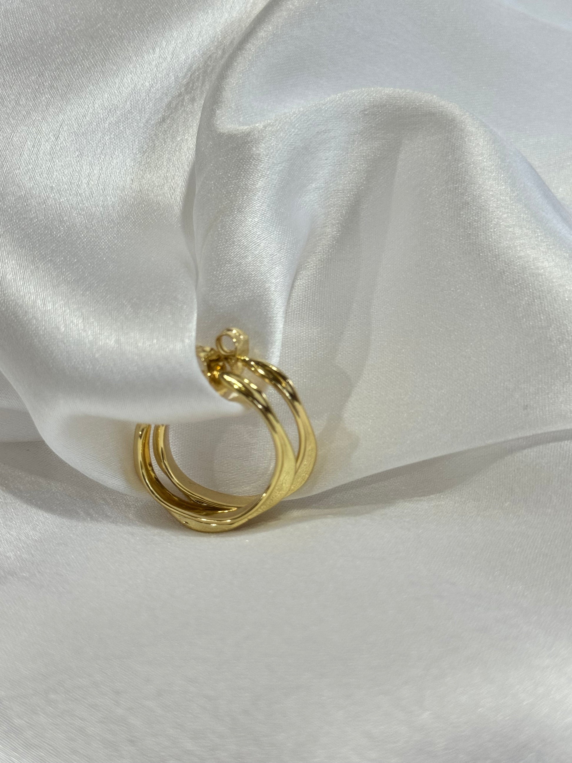 Classic Wave Hoops kohi