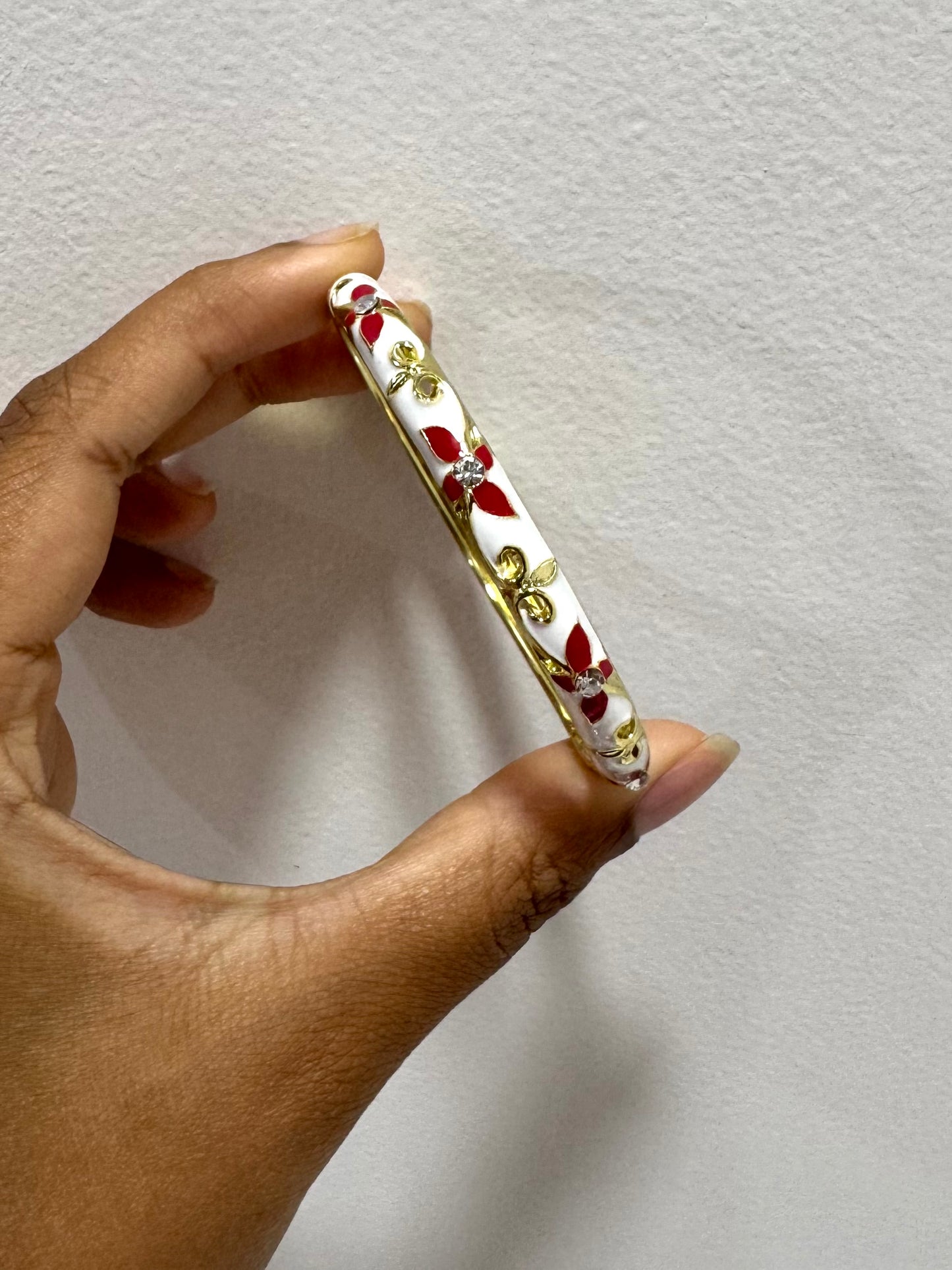 Red Italian Bangle