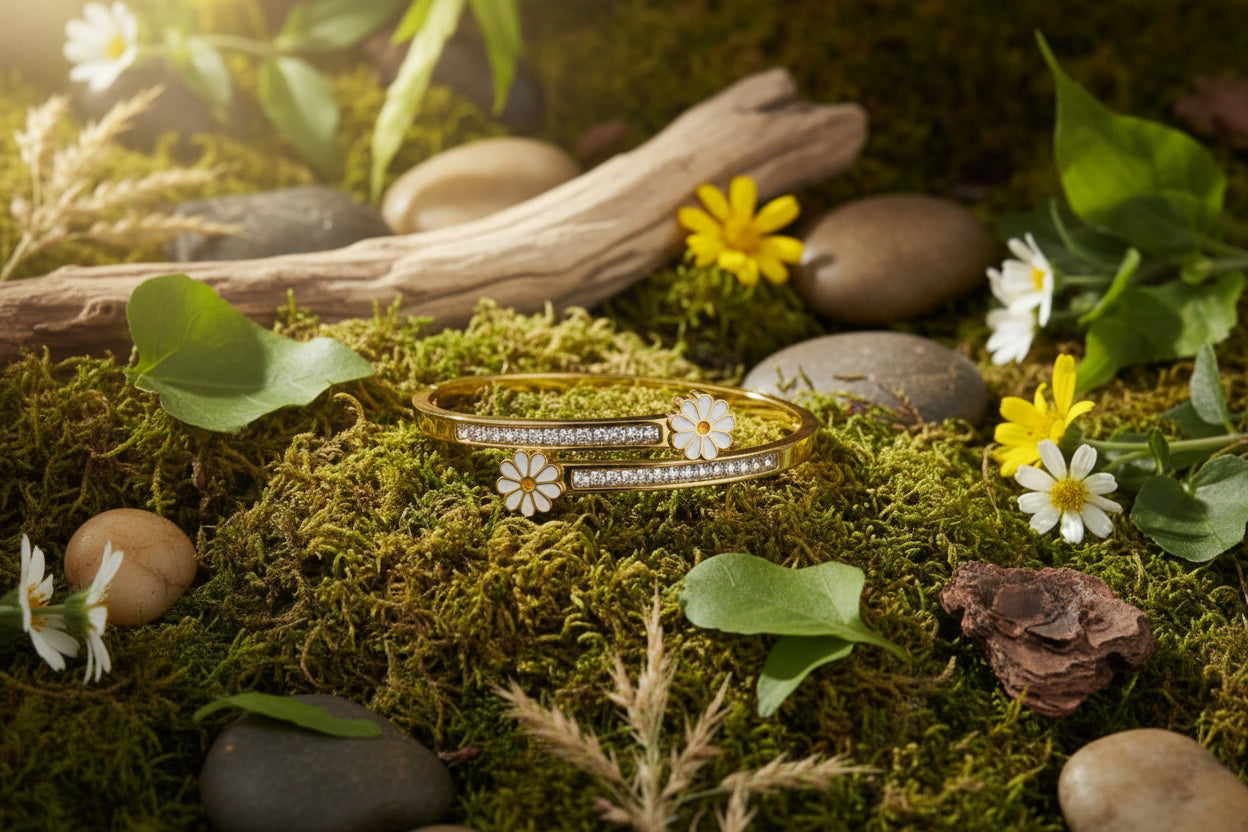 Flower bracelet