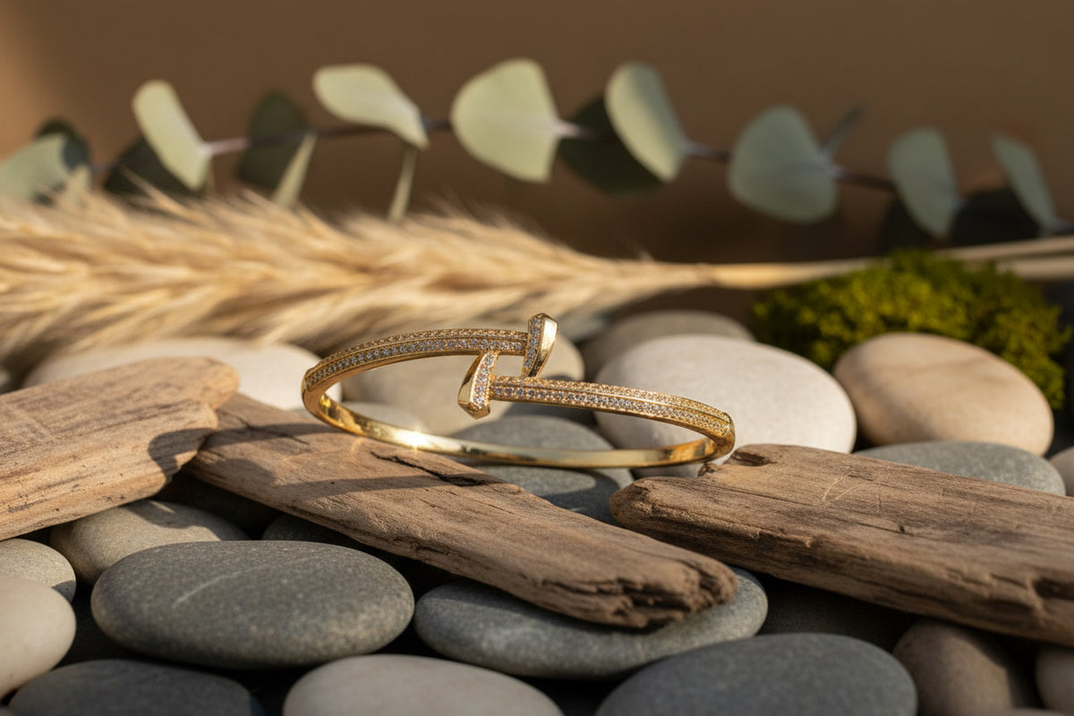 American diamond Bracelet-⭐ 1-Year Warranty