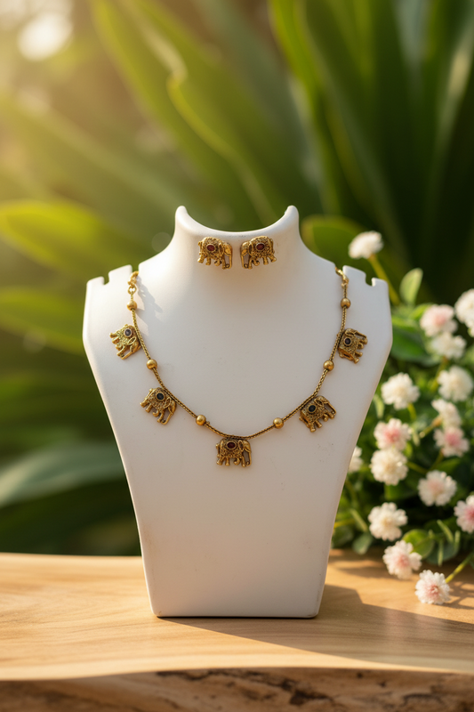 Elephant necklace
