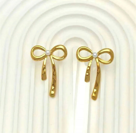 Trending Bow Earrings kohi