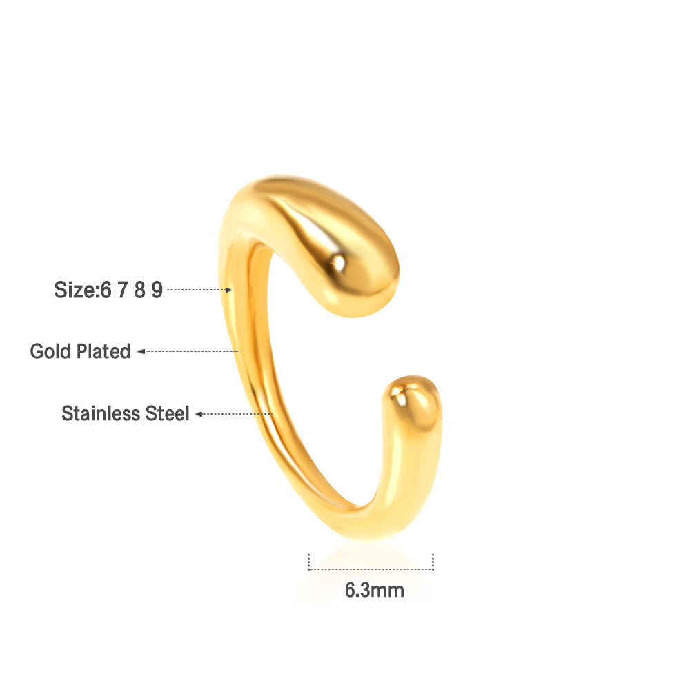 Open ring